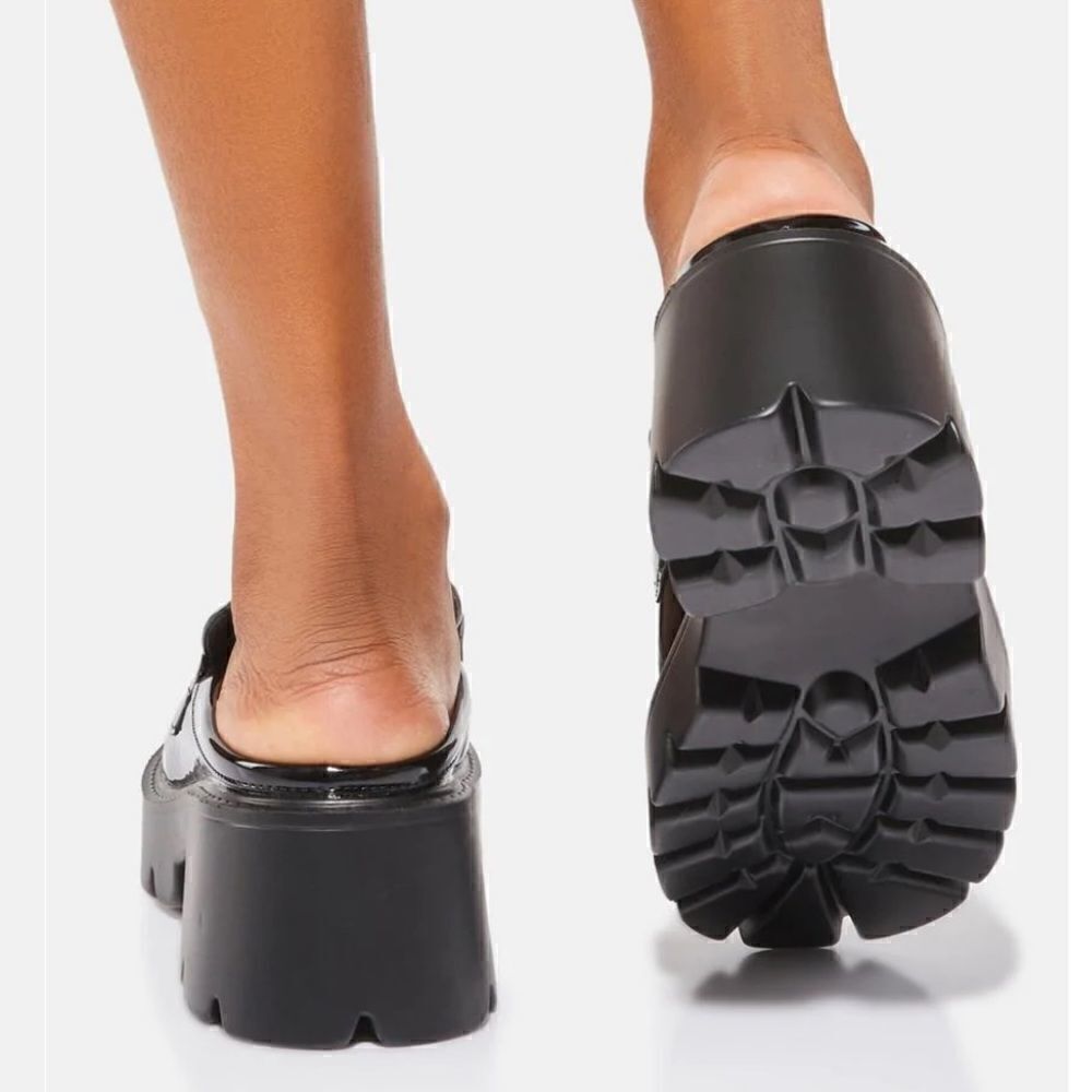 NIB Azalea Wang Platform Oxford Mules NWT - image 10